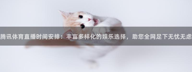 腾讯体育直播时间安排：丰富多样化的娱乐选择，助您全网足下无忧无虑